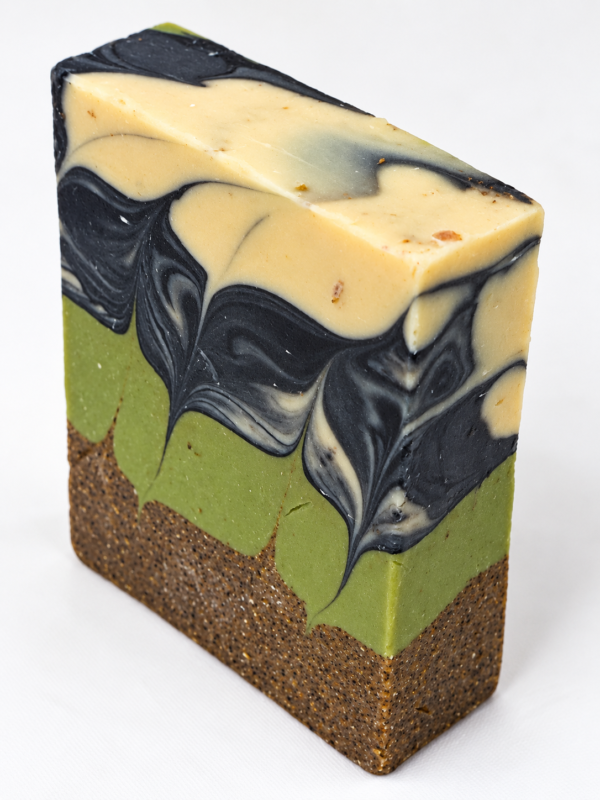 Savon Éclat Végétal artisanal vue de côté