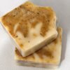 Savon artisanal Racine de Lumière beige et doré, marbré